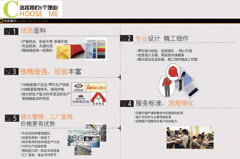 隔離衣的五個定制流程步驟