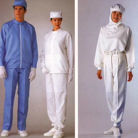 實驗室防靜電連體服、防靜電工作服-FJD018