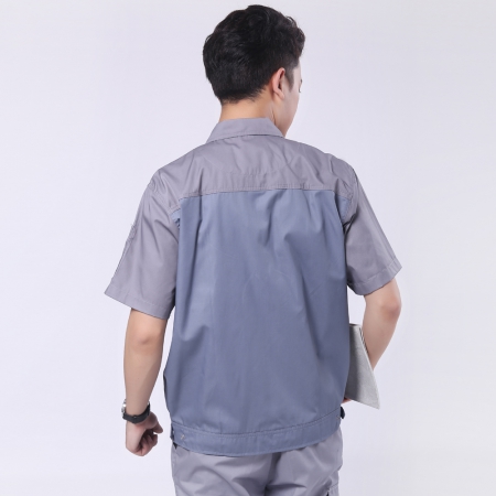 2016夏季工作服，短袖工作服款式