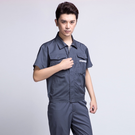 機(jī)械車(chē)間夏季工作服款式