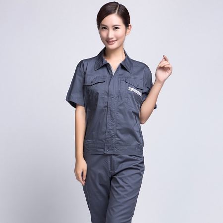 機(jī)械車(chē)間夏季工作服款式